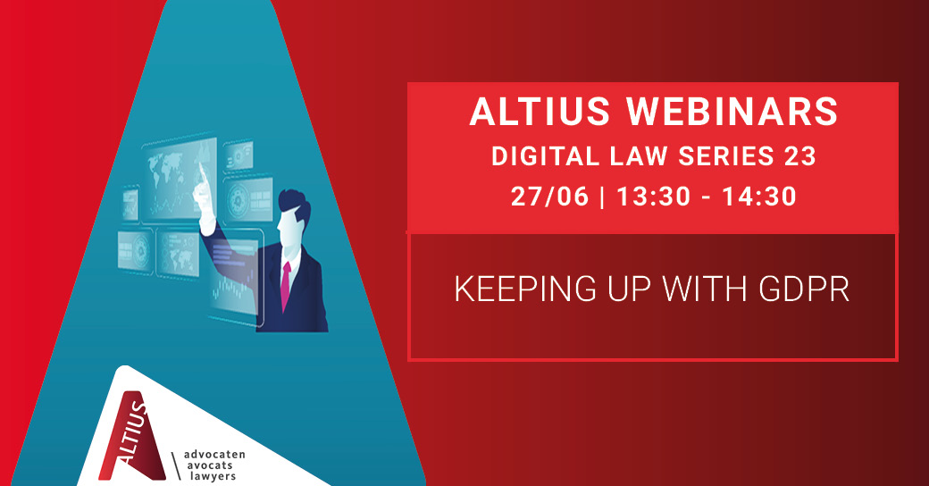 Digital Law Series #23: Keeping up with GDPR